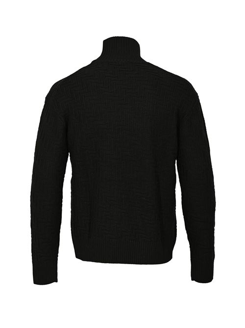 Maglione dolcevita in lana con texture Paolo Pecora | A031 F0099000